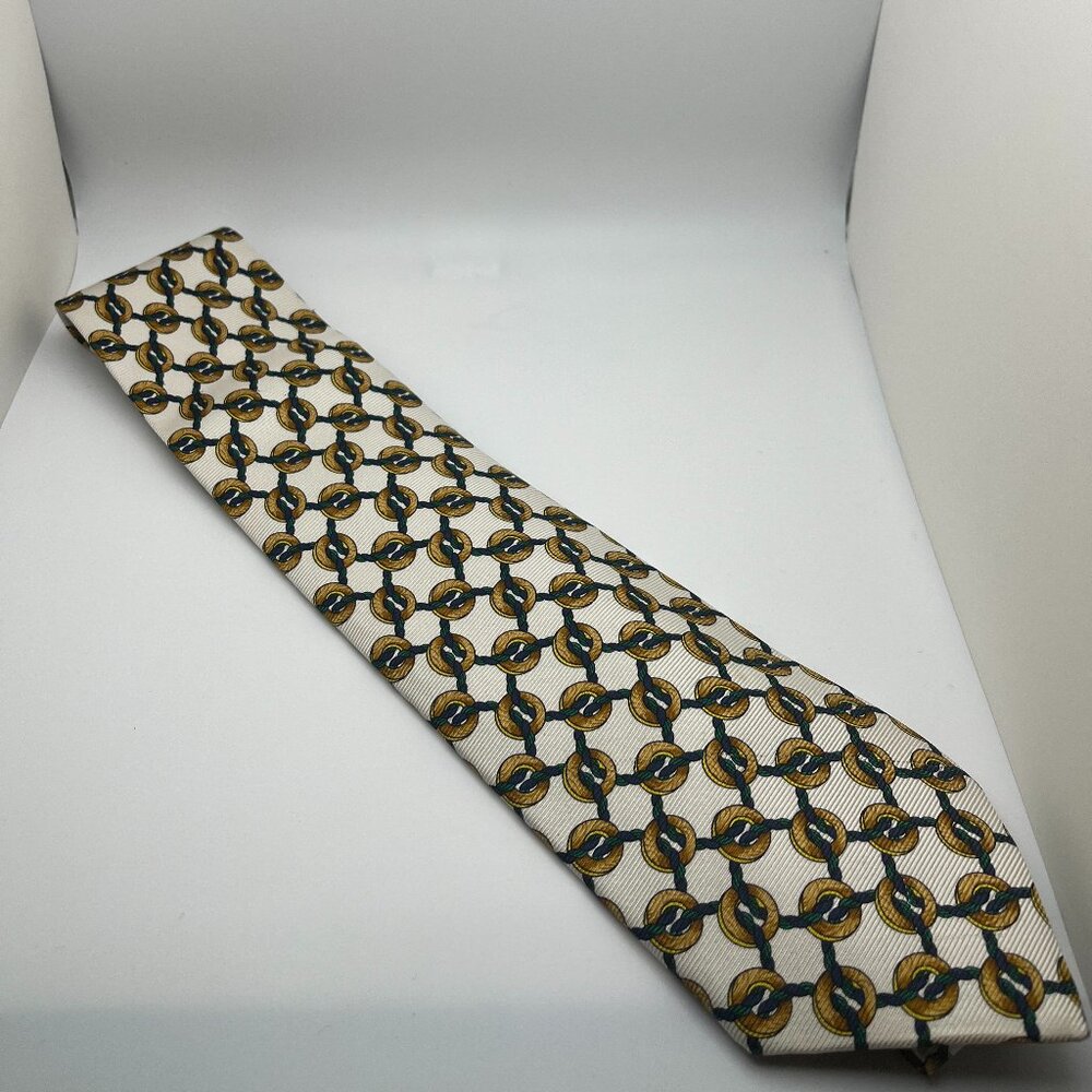 Celine 100% Silk Tie